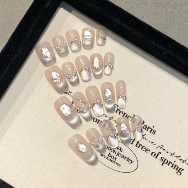 Icy Ombré & Ocean’s Eye Cat Eye (Handmade) -  4 length sizes - Image 6