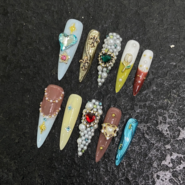 Royal Jewel Nails