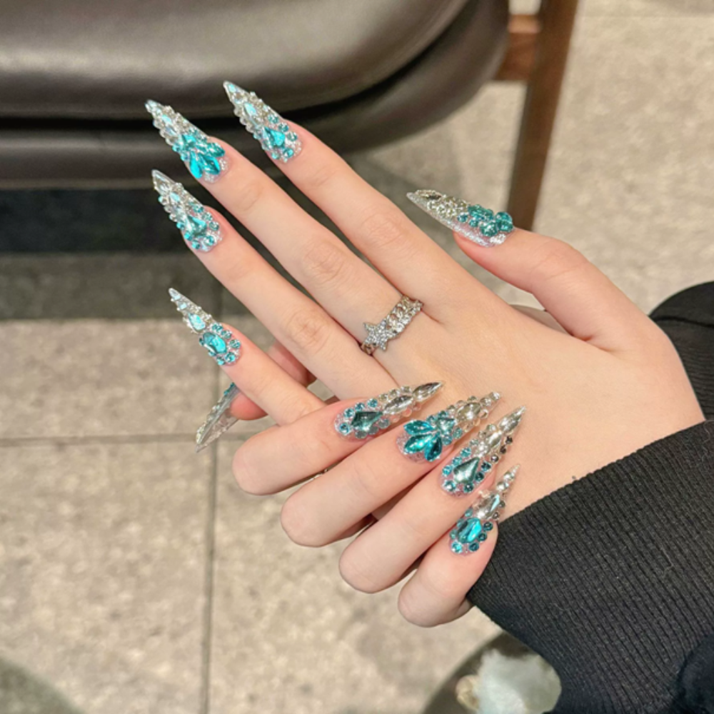 Royal Jewel Nails