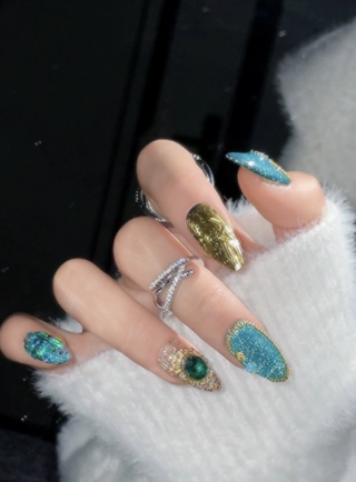 Royal Jewel Nails
