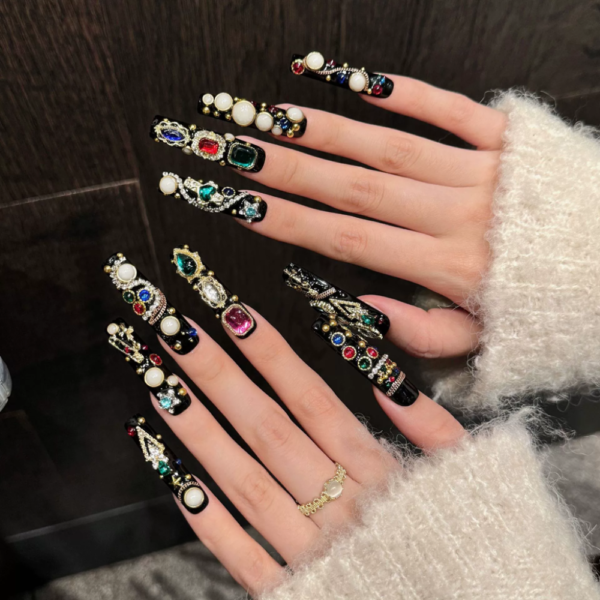 Royal Jewel Nails