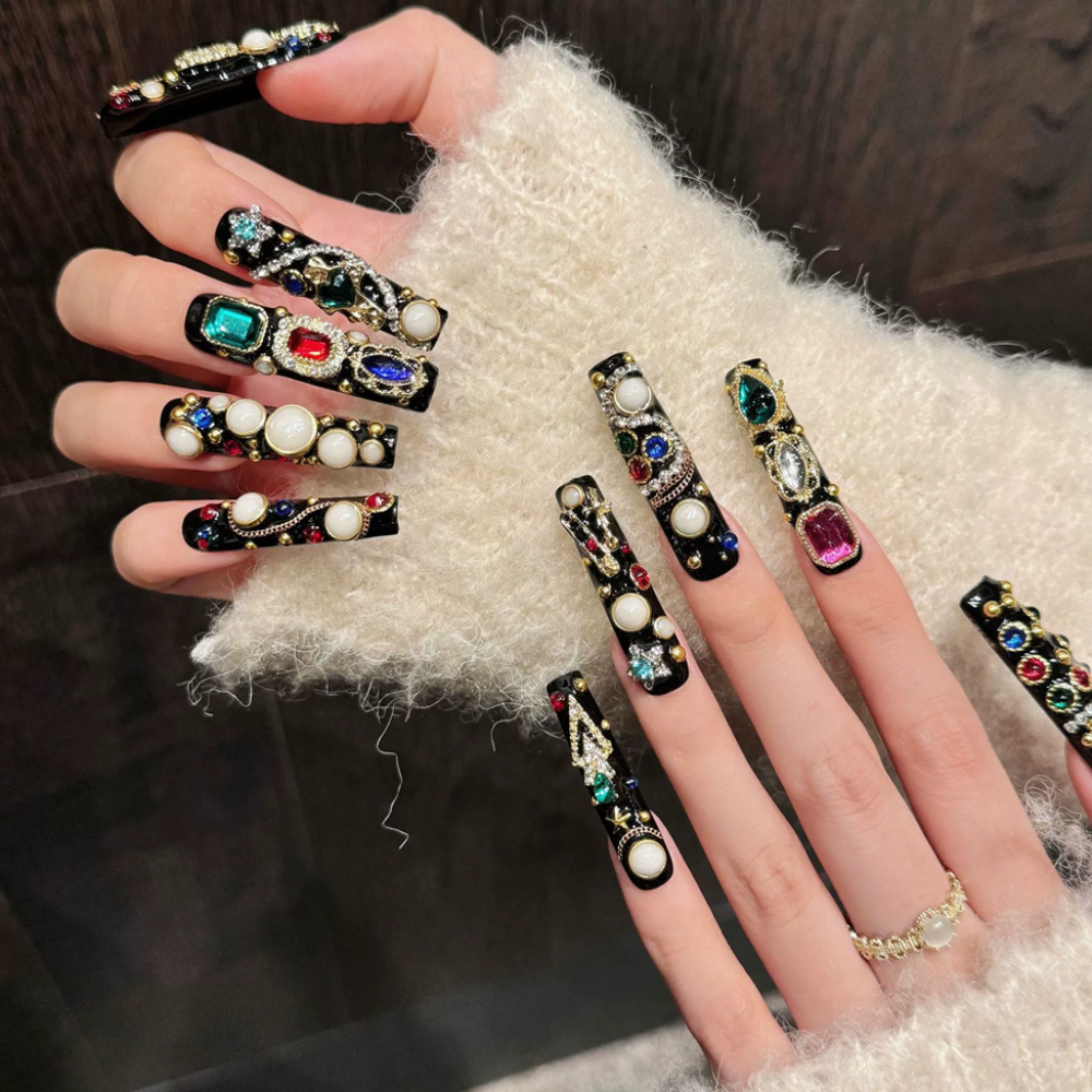 Royal Jewel Nails